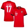 Officiële Voetbalshirt Portugal R. Leao 17 Thuis EK 2024 - Heren